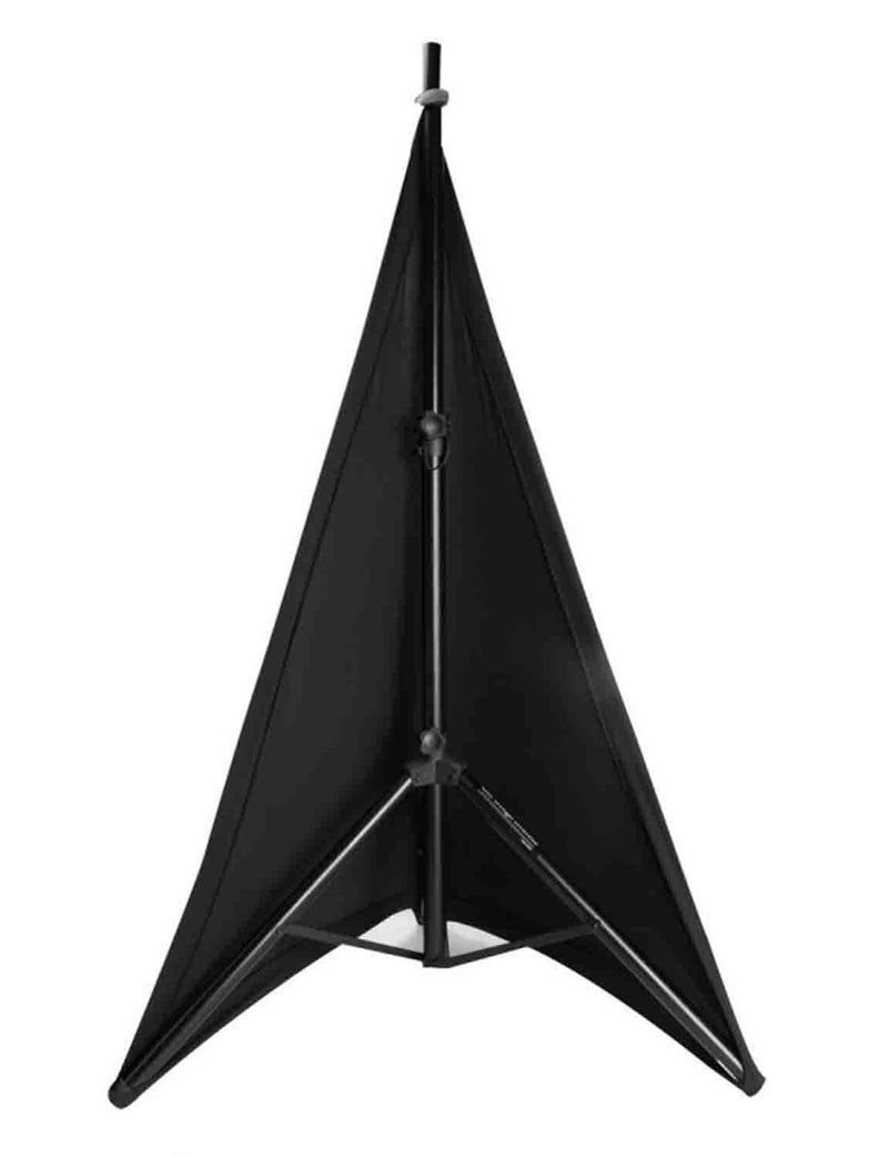 OnStage On-Stage SSA100 Speaker/Lighting Stand Skirt, 2-Pieces (Black) - Image 2